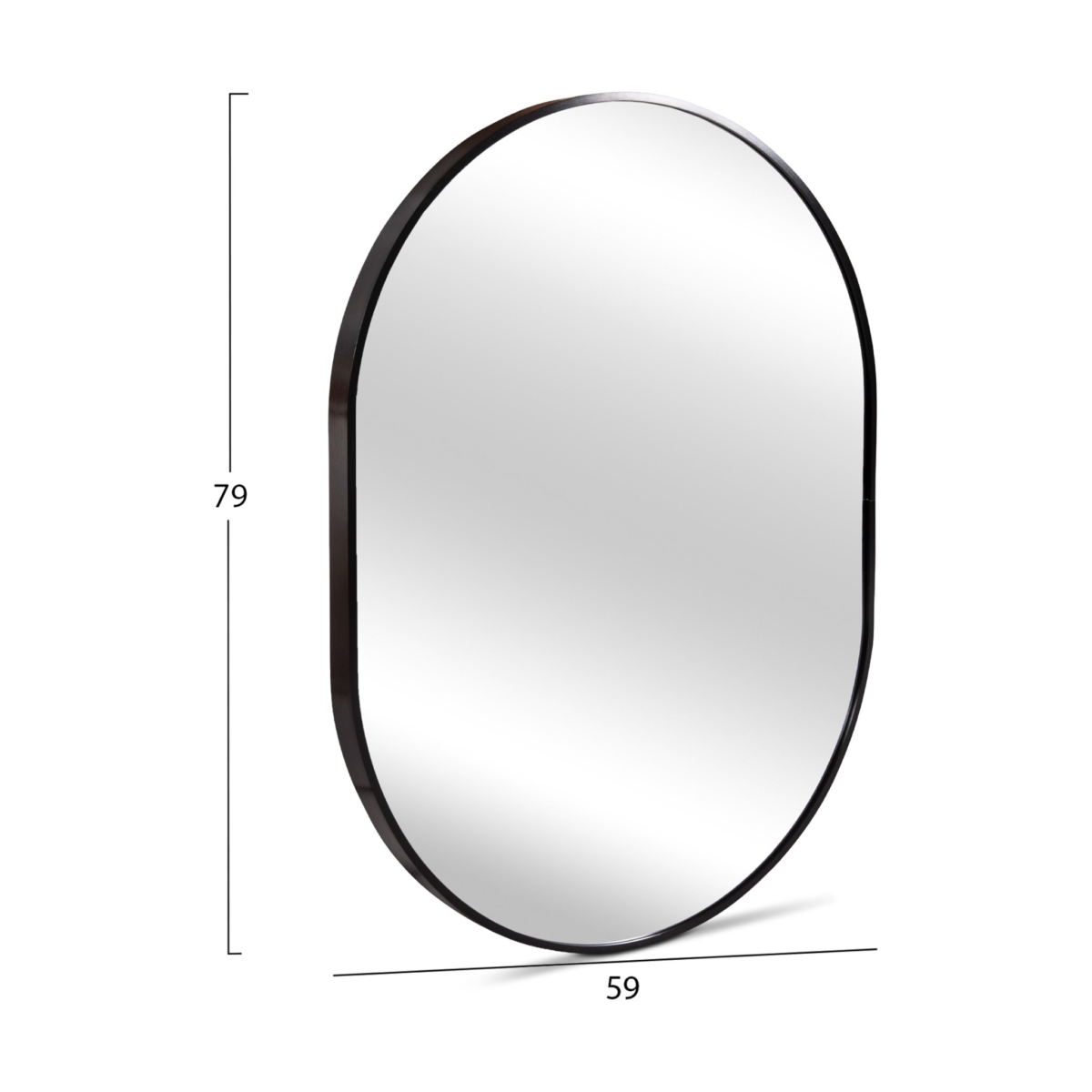 Archer Mirror Black