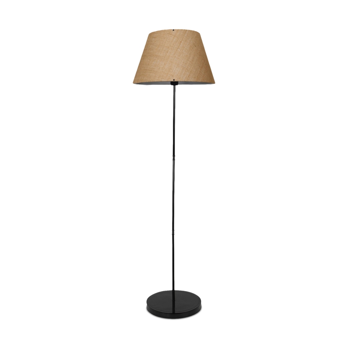 Floor Lamp Beige+black