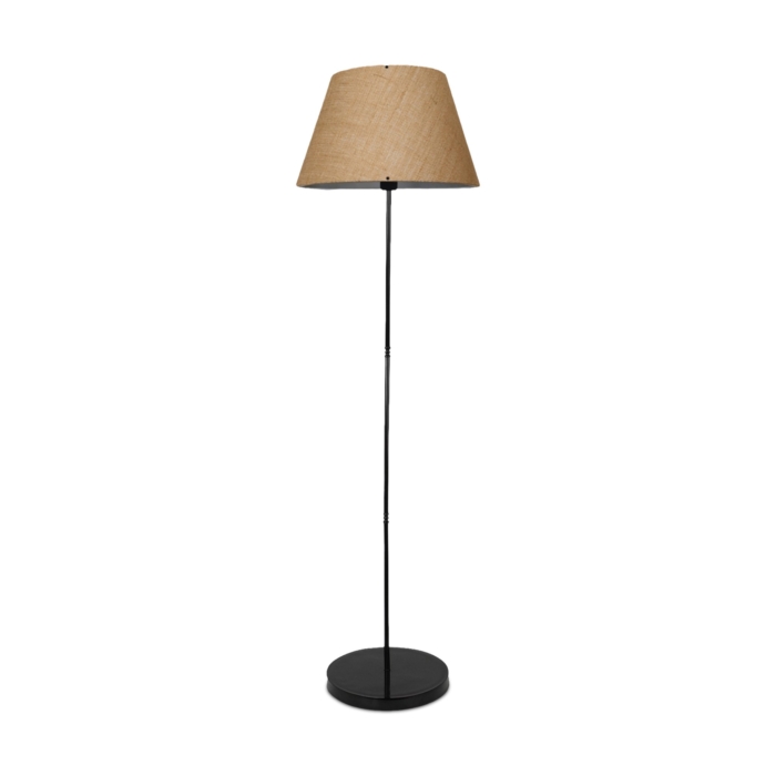 Floor Lamp Beige+black