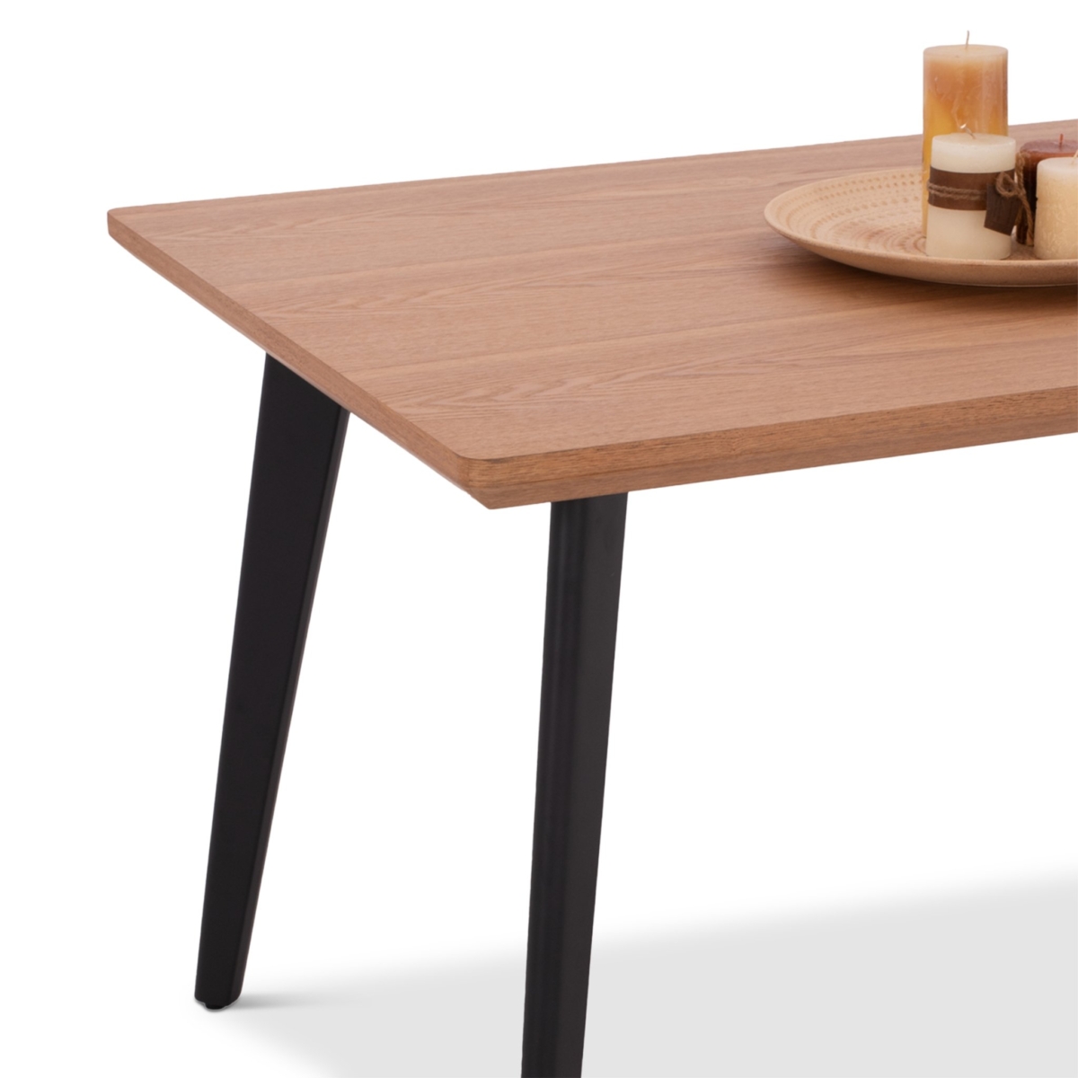 Valen Dining Table Honey Oak
