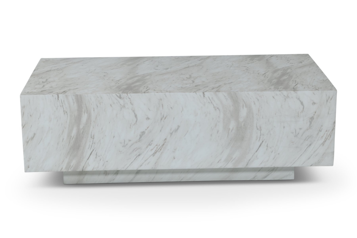 Caster Coffee Table Bianca