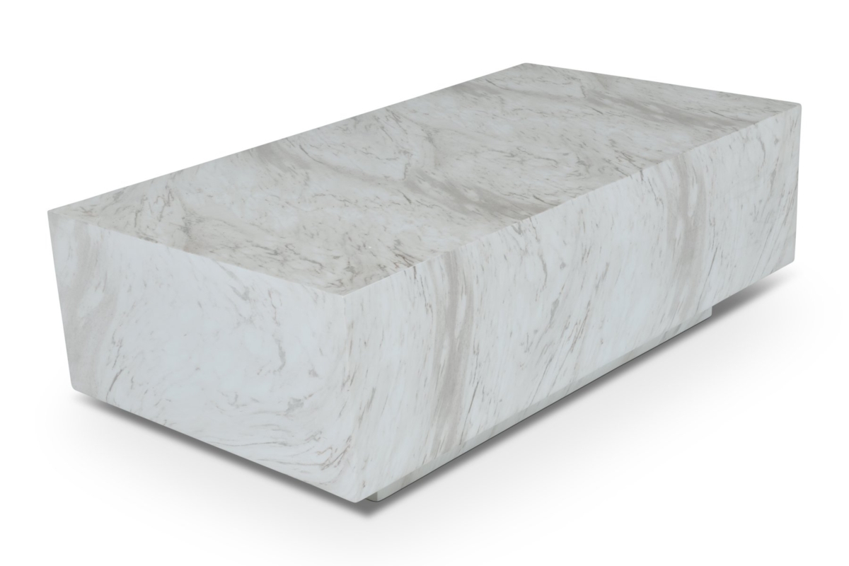 Caster Coffee Table Bianca