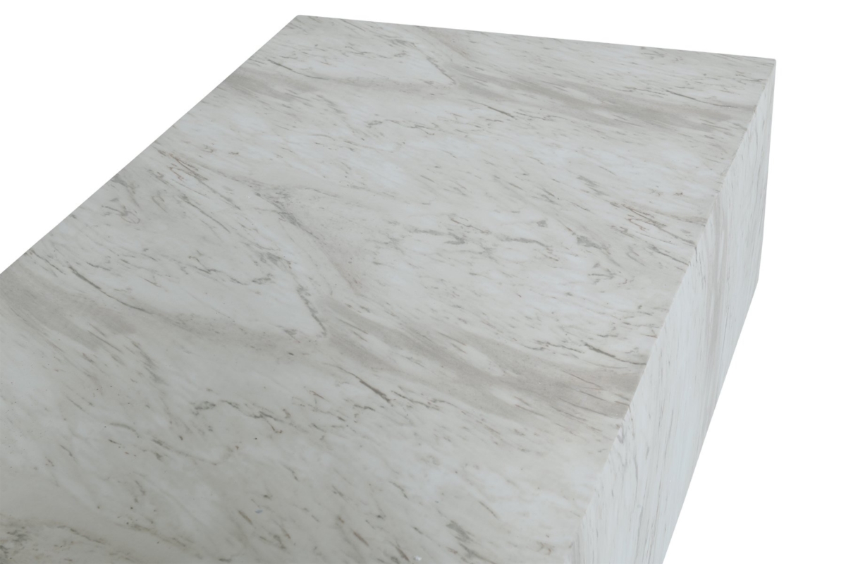 Caster Coffee Table Bianca
