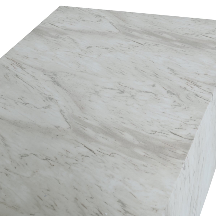 Caster Coffee Table Bianca
