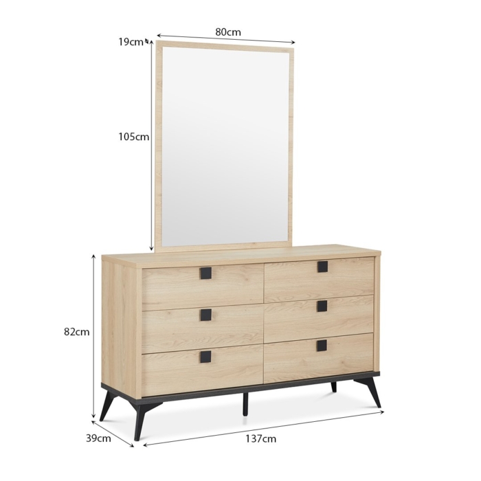 ROSEAR Dressing Table