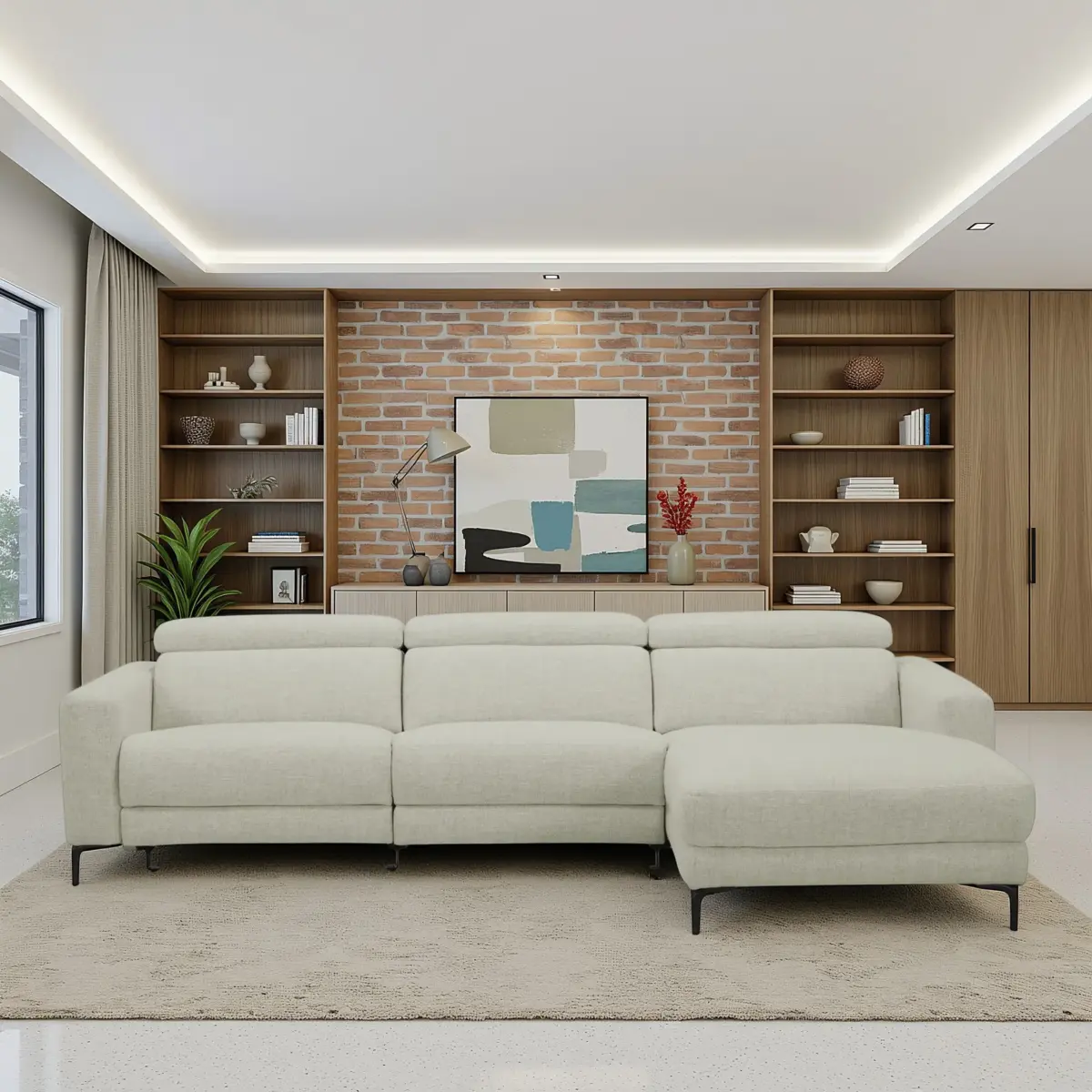KM.6611-G0201620-RCR MIRE Corner Recliner Sofa