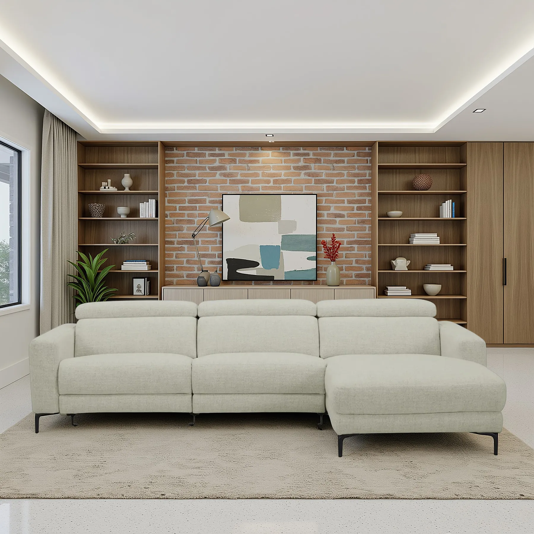 Four Day MIRE Corner Recliner Sofa