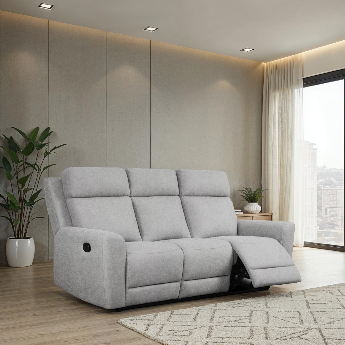 AVION 3 Seater Recliner Sofa
