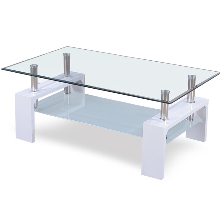 Coffee Table Clear Top
