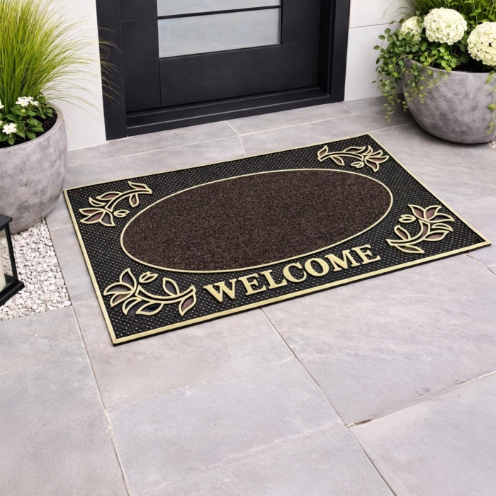 DOOR MAT ORIONAS 45X75 GOLD