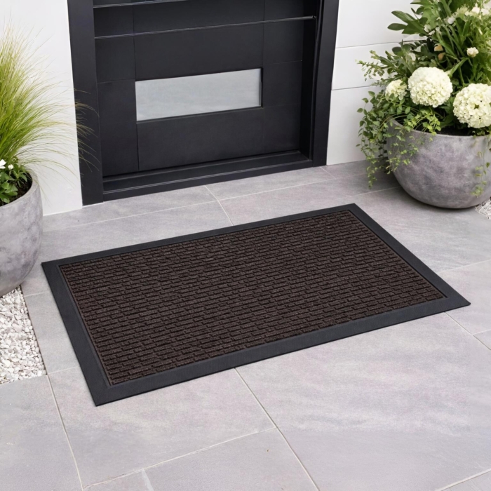 DOOR MAT PANAS 45X75 BROWN