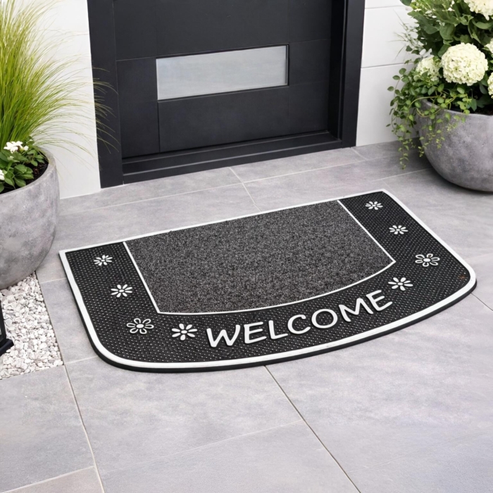 DOOR MAT PEGASUS 45X75 SILVER