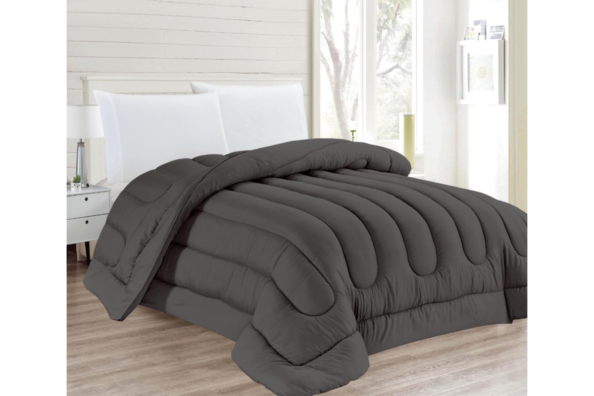 DYED QUILT 260X240 GREY DYED QUILT 260X240 GREY