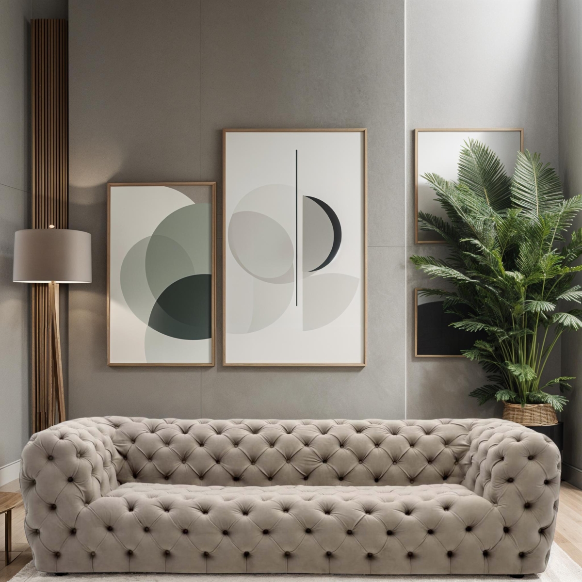 FABRIC 4 Seater Sofa