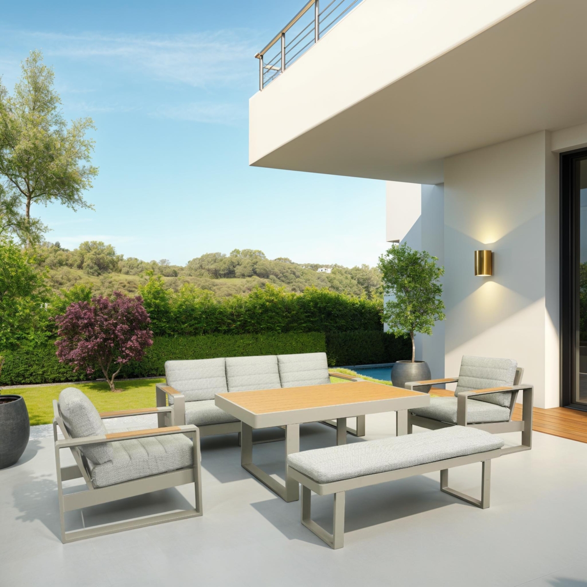 ZAFARIA Outdoor Lounge