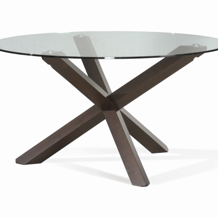 DINING TBL RND CLEAR Gl- DINING TBL RND CLEAR Gl-