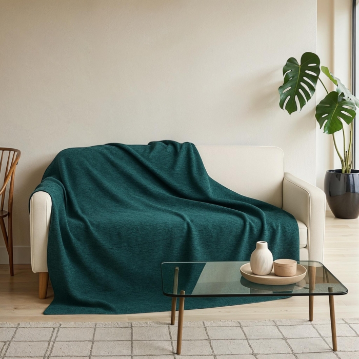 Polyester Chenille Throw