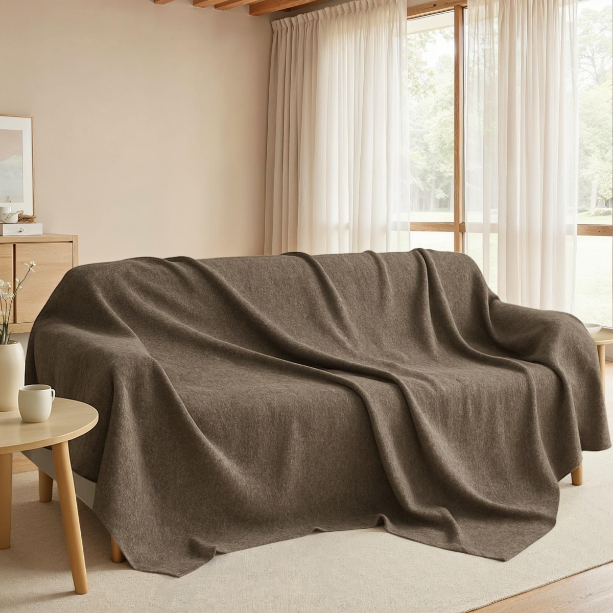 Polyester Chenille Throw