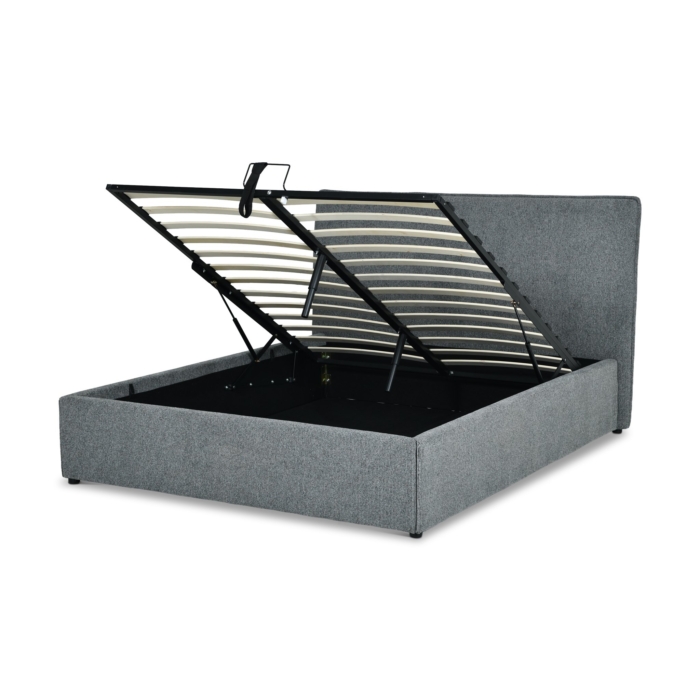 5.5FT BED STORAGE DARK GREY