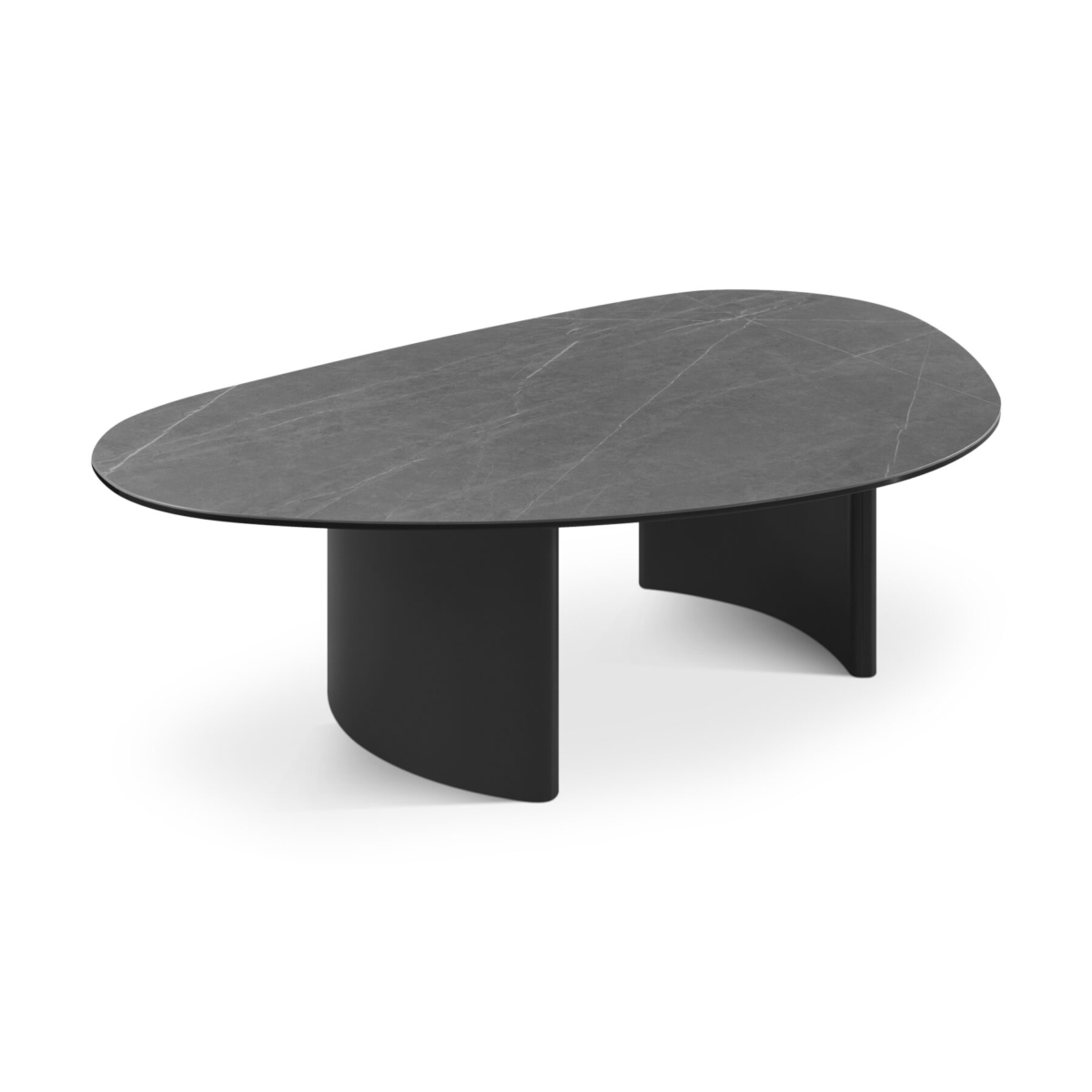 Coffee Table Gray Marble