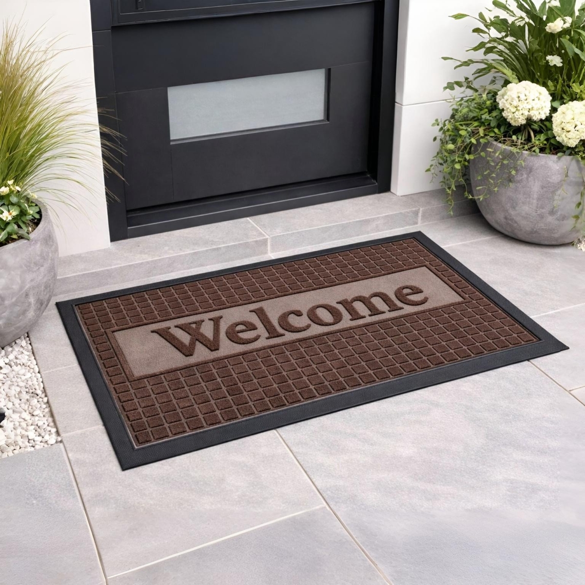 DOOR MAT VESTA 40X60 BROWN