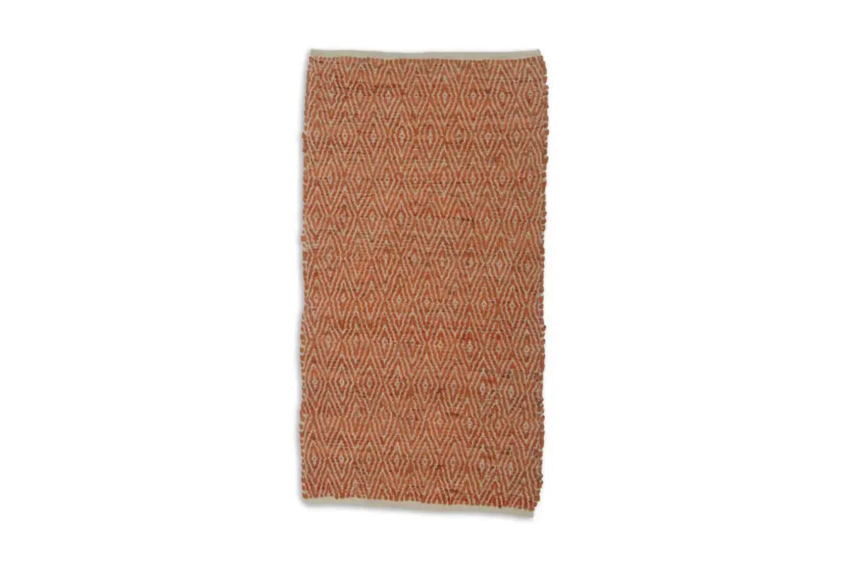 ROMBO RUG ORANGE