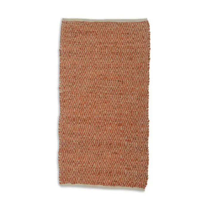 ROMBO RUG ORANGE
