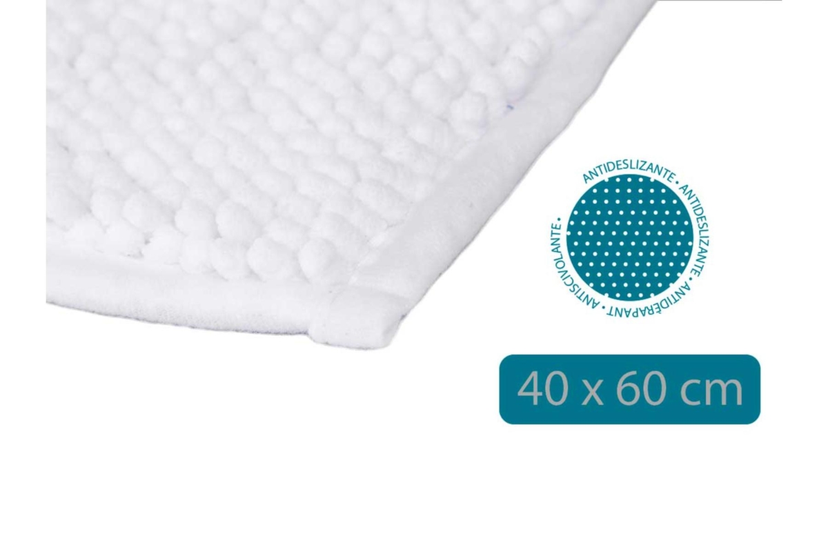 40X60CM WHITE BATHROOM RUG
