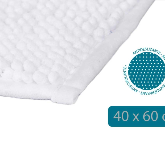 40X60CM WHITE BATHROOM RUG