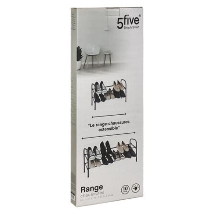 SHOE RACK MTL 10-22P CLOTH