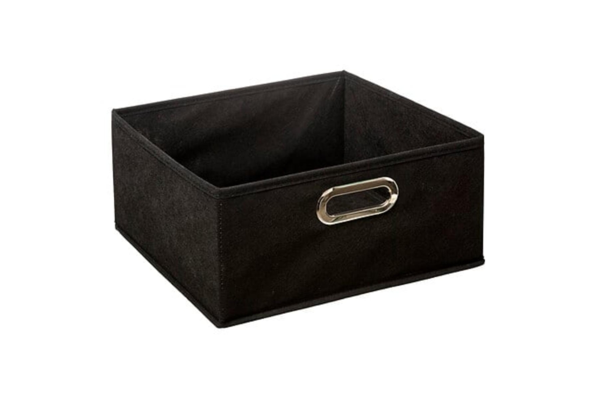 STORAGE BOX 31X15 BLACK