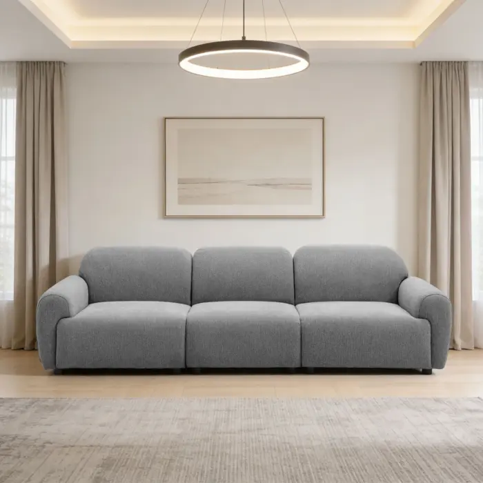 1593B-3S-WZ3075-23-1 LOVELIE 3 Seater Sofa
