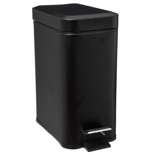 BIN BLACK RECTANGLE 5L