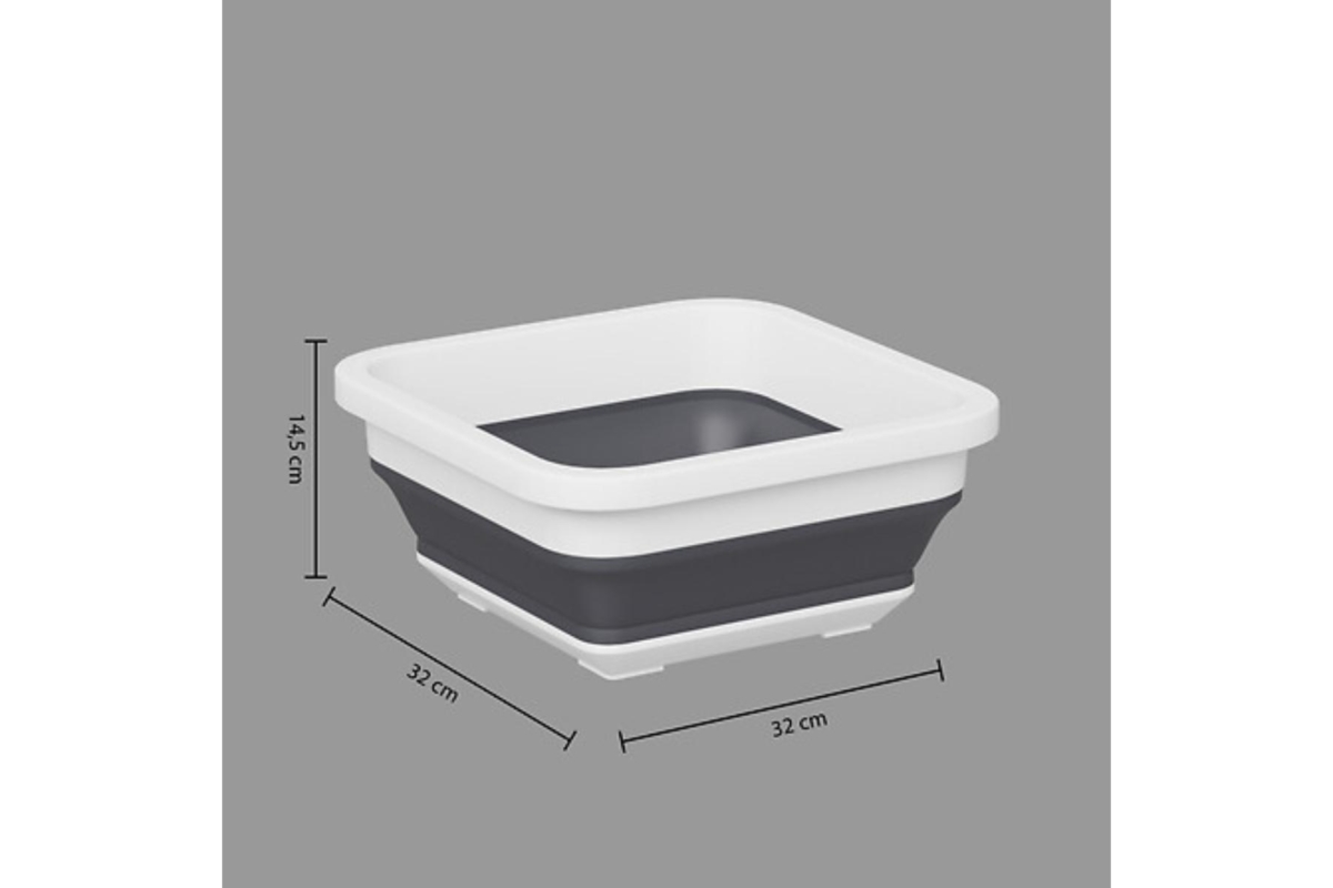 BASSIN SQUARE COLLAPSIBLE 8L