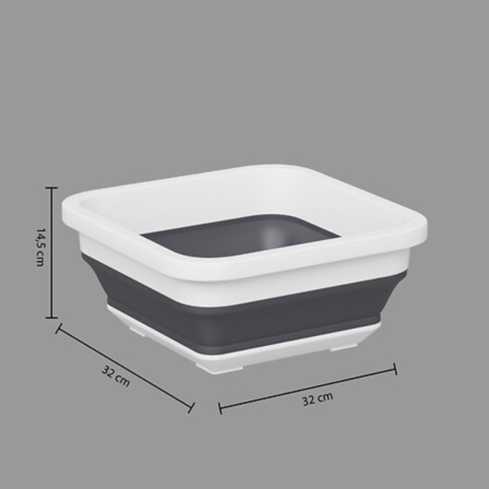 BASSIN SQUARE COLLAPSIBLE 8L