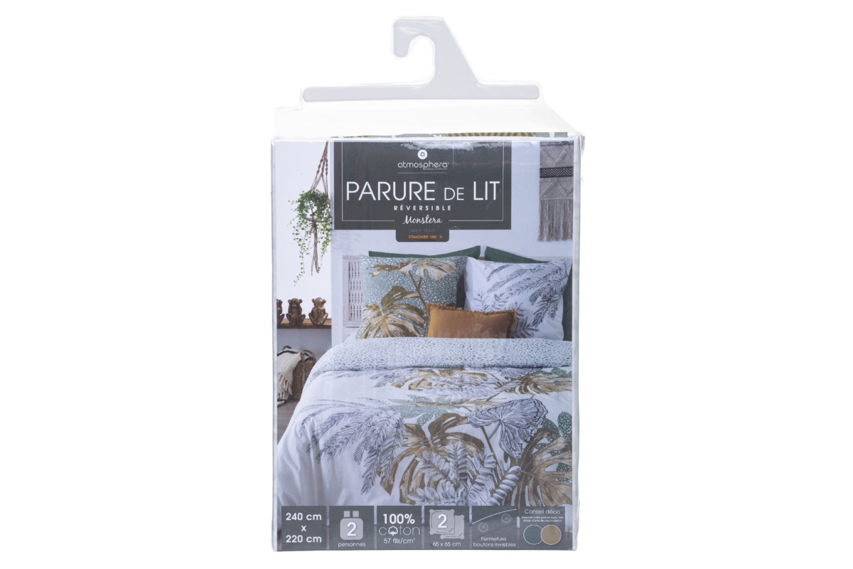 DUVET COVER MONSTERA 240X220