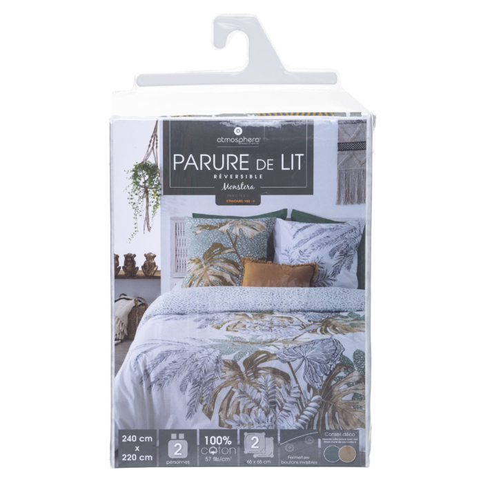 DUVET COVER MONSTERA 240X220