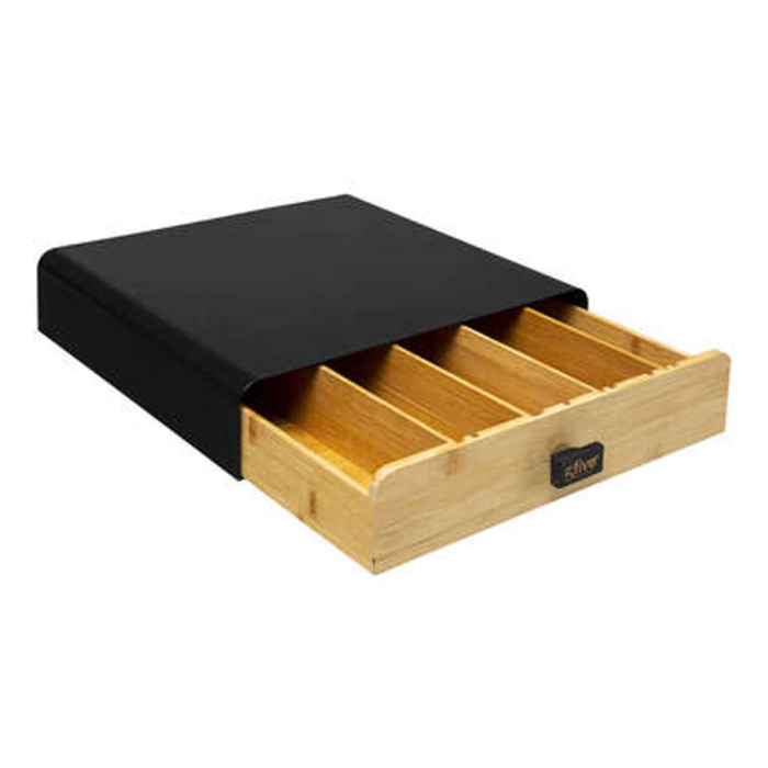 DRAWER CAPS HOLDER BLACK