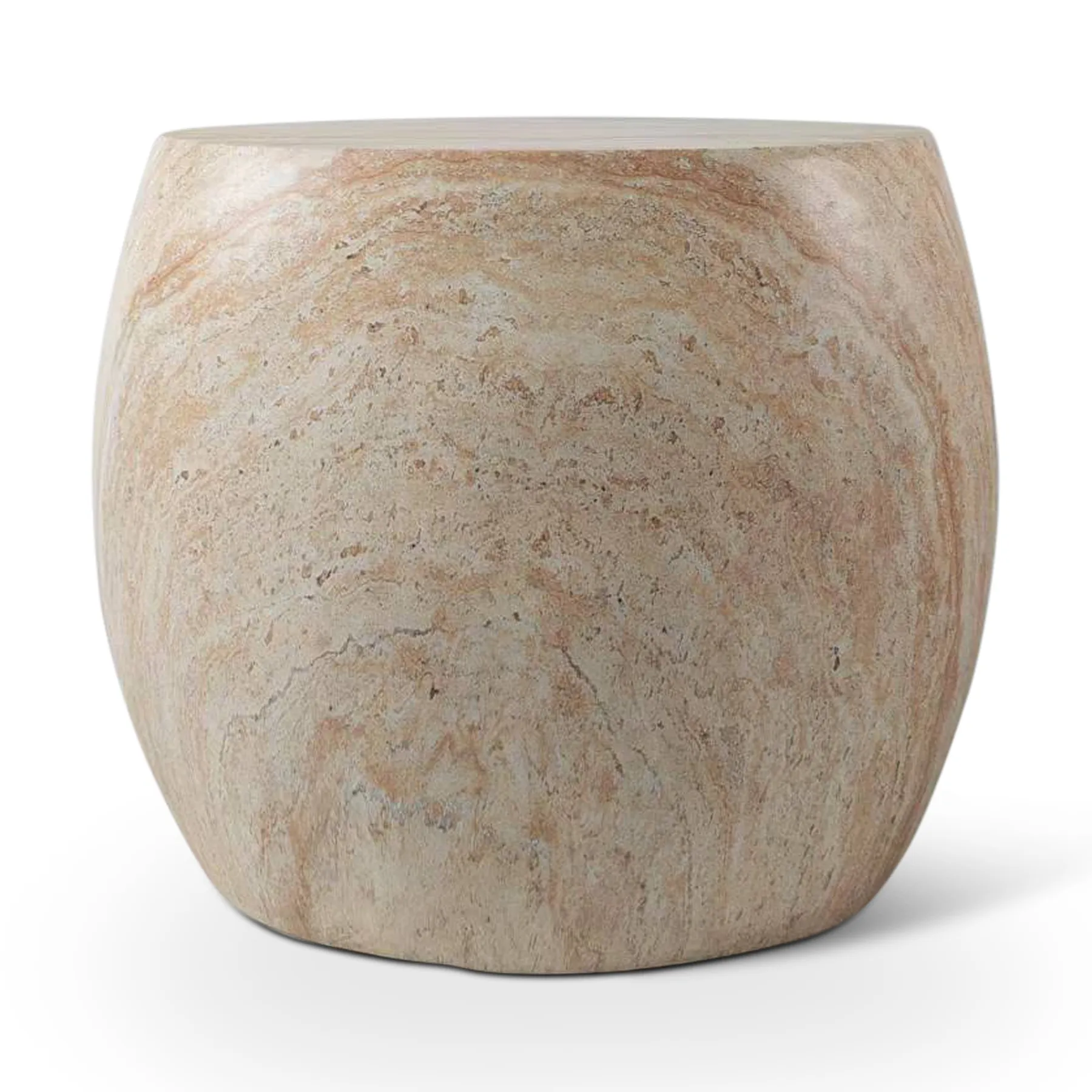 Four Day SOLESTER Side Table travertine