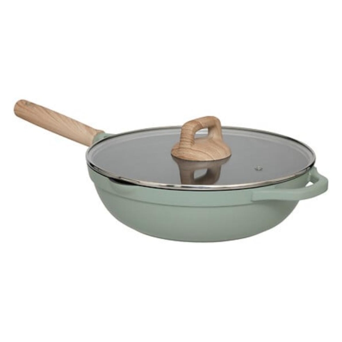 CAST ALU PAN+LID 28 CM HORIZON