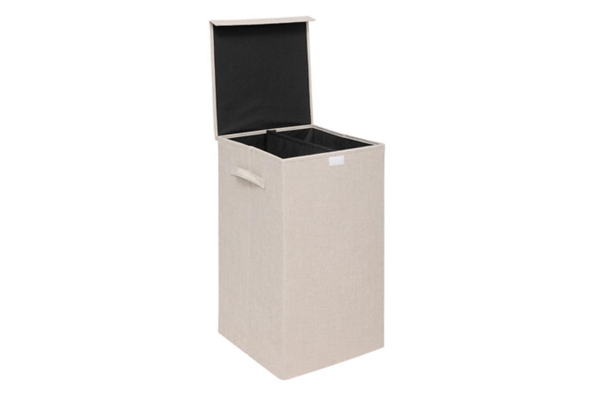 74L LAUNDRY BASKET LIN