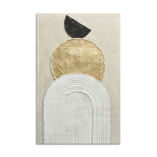3D TEXTURED MODERN GOLD-WHITE 3D TEXTURED MODERN GOLD-WHITE
