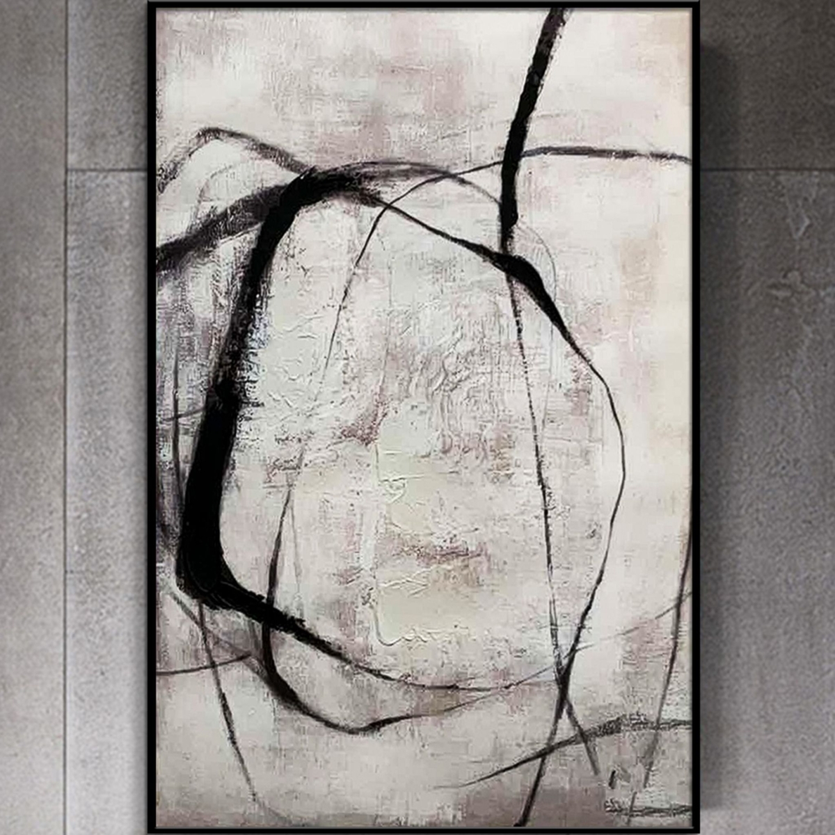 FRAMED PRINTED CANVAS FOAM