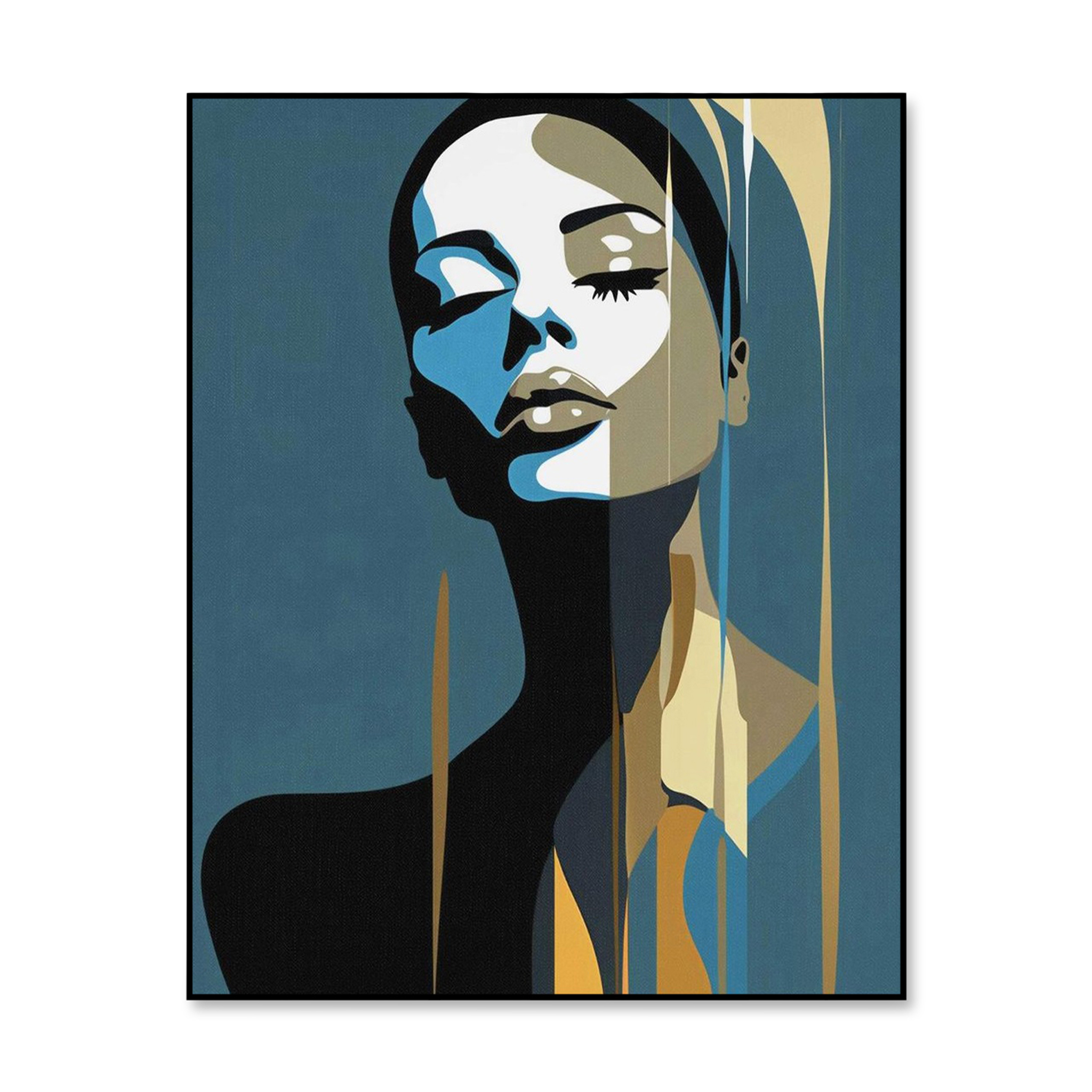 Four Day Frame Hand Painting