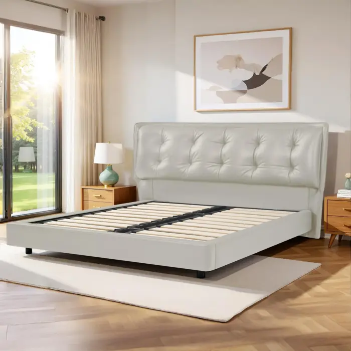 5.5FT BED TAUPE PU