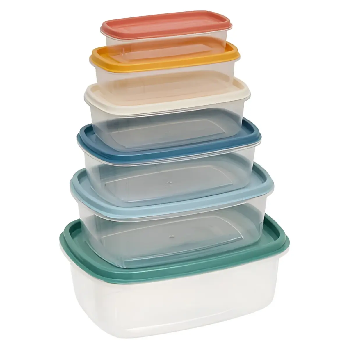 LOT BOX X6 RECT PP COLORS