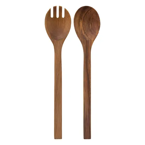 SALAD FORK ACACIA X2