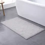 Chenille Anti-Slip Bath Mat 50 × 80 cm