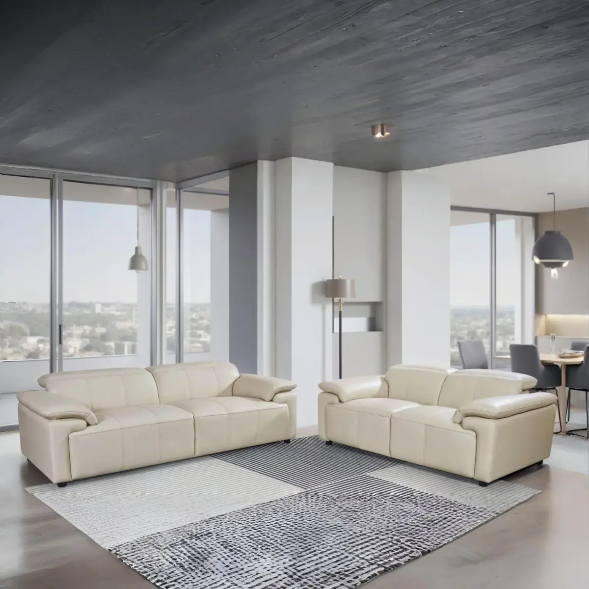 DARVELY Sofa Set