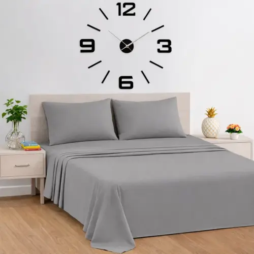 COTTON BED SHEETS SET 6.0 FT